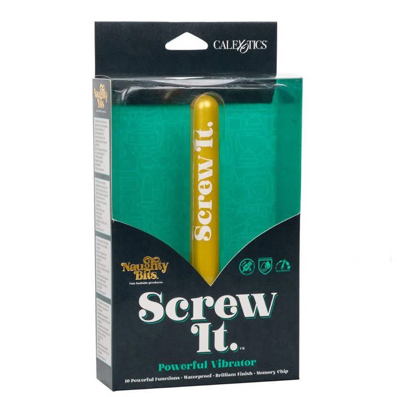 Cal Exotics Naughty Bits Screw It Vibrator