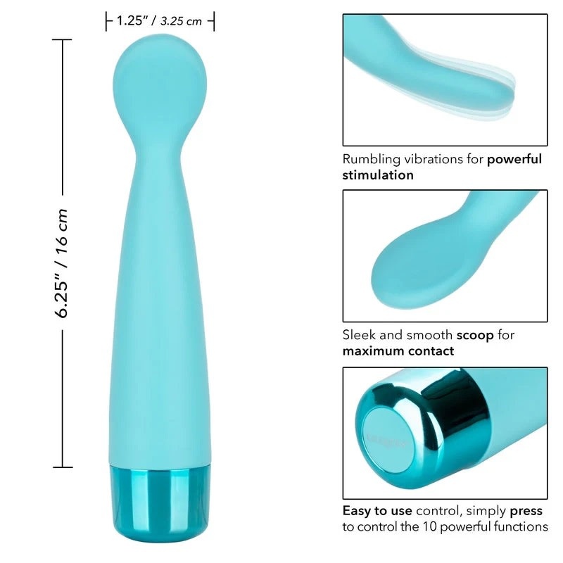 Cal Exotics Eden Silicone Scoop Vibe