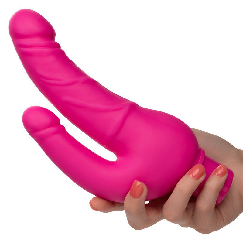 Cal Exotics Rechargeable Power Stud Over & Under Vibe (Pink)