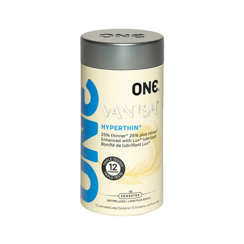 ONE Condoms ONE Vanish Hyperthin Condoms 12 Pack
