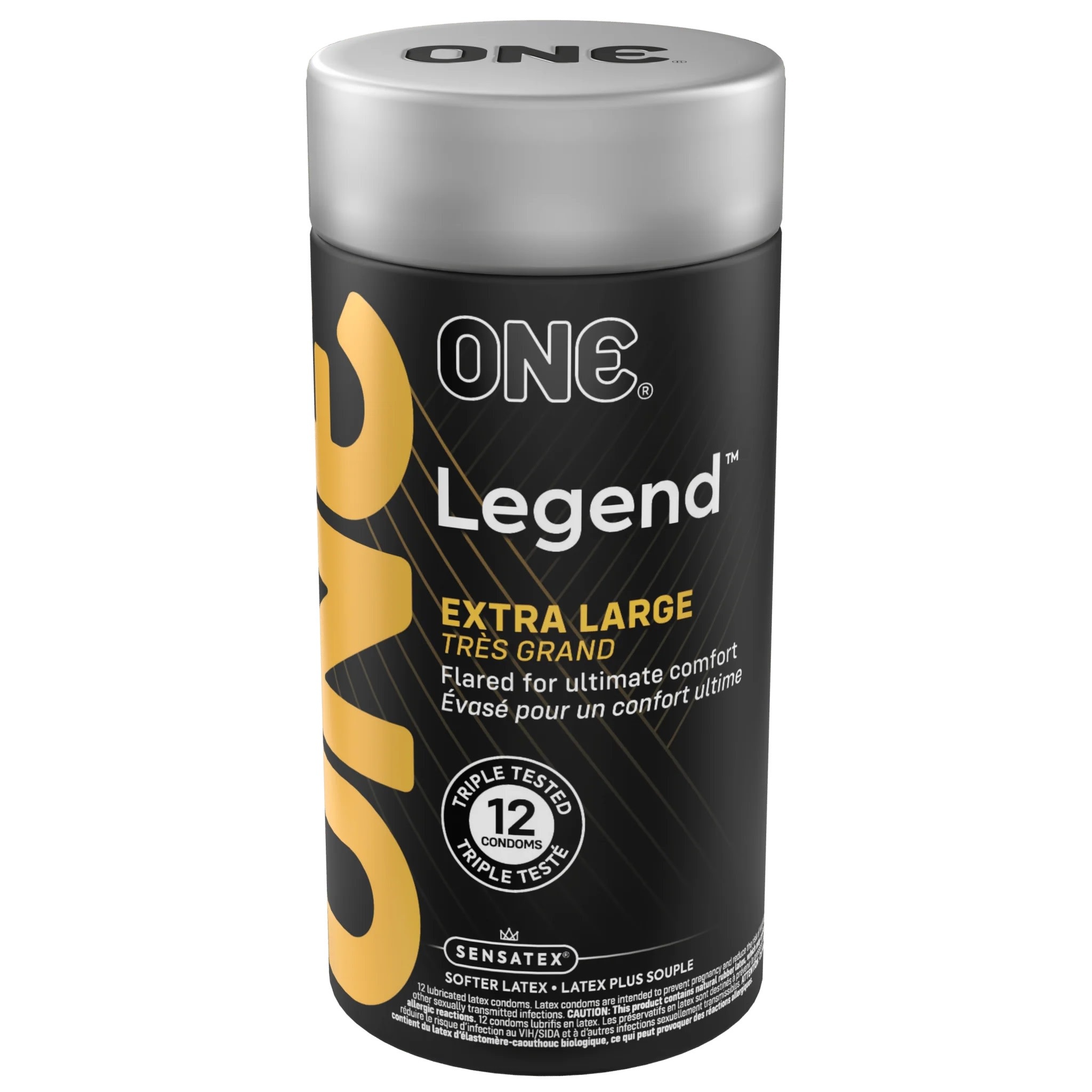 ONE Condoms ONE Legend XL Condoms 12 Pack