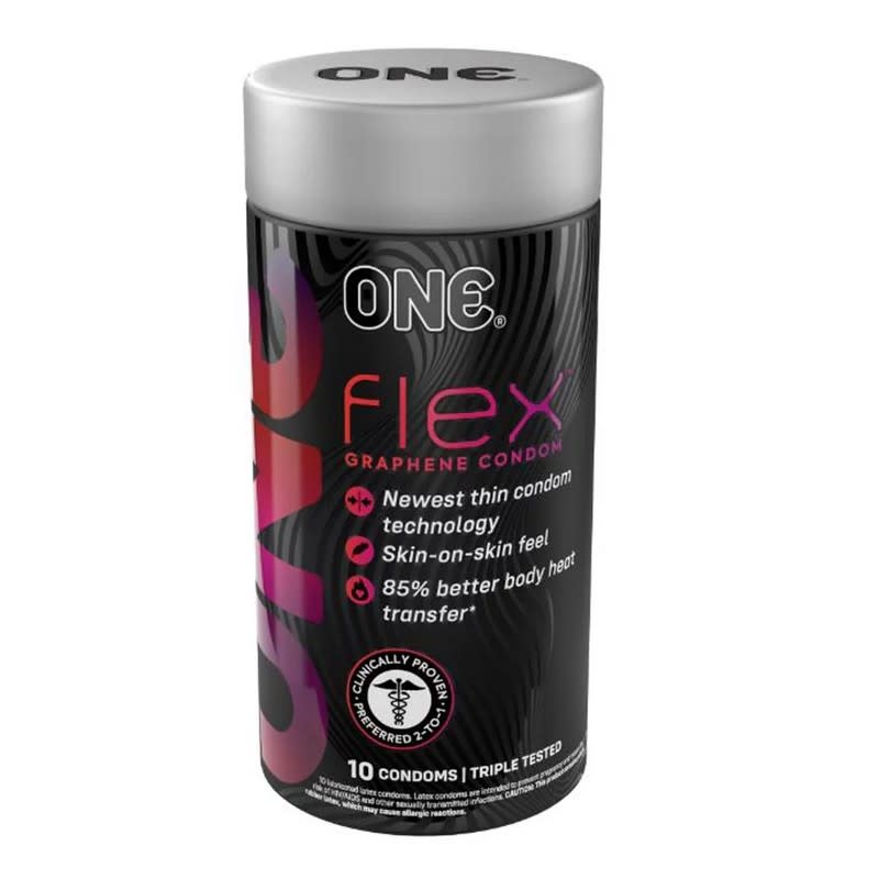 ONE Condoms ONE Flex Graphene Condoms 10 Pack