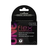 ONE Condoms ONE FLEX Graphene Condoms 3 Pack