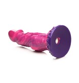 XR Brands Creature Cocks: Xenox Vibrating Silicone Dildo with R/C