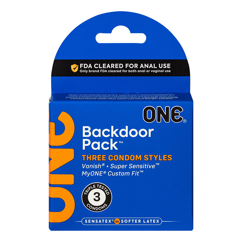 ONE Condoms ONE Condoms Backdoor Pack 3 Pack