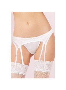 SEVEN 'TIL MIDNIGHT Women's All Lace Garter Belt, White, Medium/Large :  : Clothing, Shoes & Accessories
