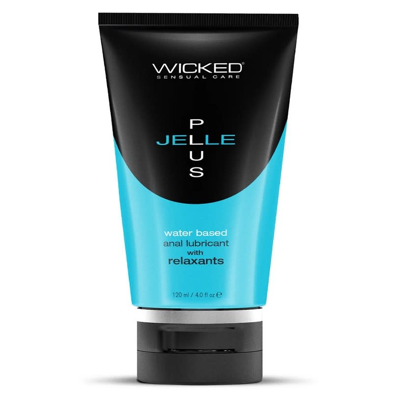Wicked Sensual Care Wicked Jelle Plus Anal Lubricant 4 oz (120 ml)
