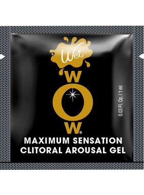 Wet Lubricants Wet Wow Max O Clit Gel Foil Pack