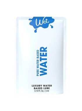 Wet Lubricants Wet Water-Based Lubricant Foil Pack