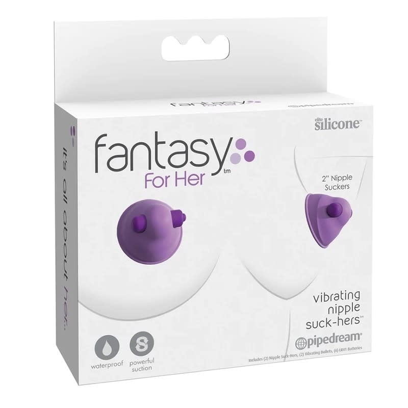 Pipedream Products Fantasy For Her Vibrating Nipple Suck-Hers