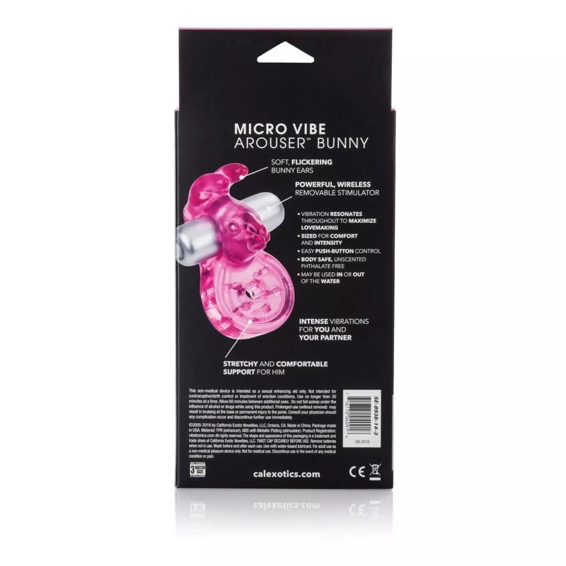 Cal Exotics Arouser Bunny Micro Vibe Ring