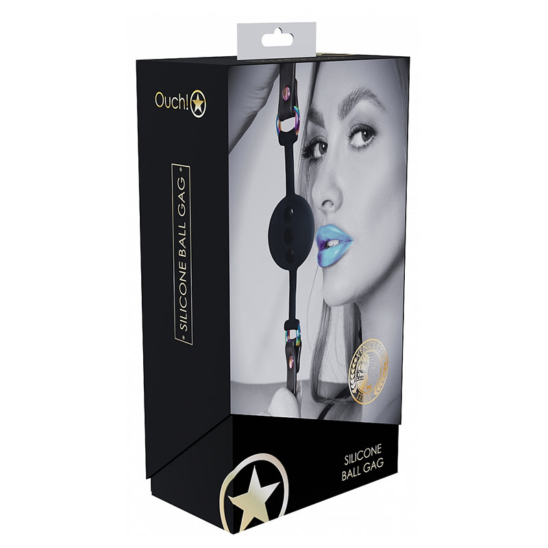 Shots America Toys Ouch! Venice Collection Silicone Ball Gag