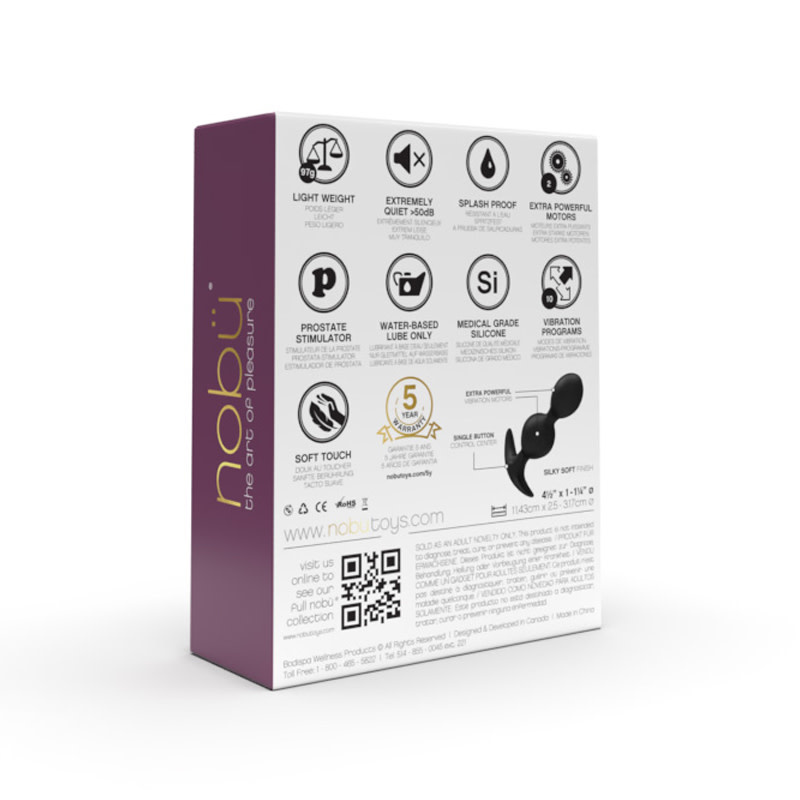 Nobü Toys Nobü X-plore U: Miyü Vibrating Anal Plug