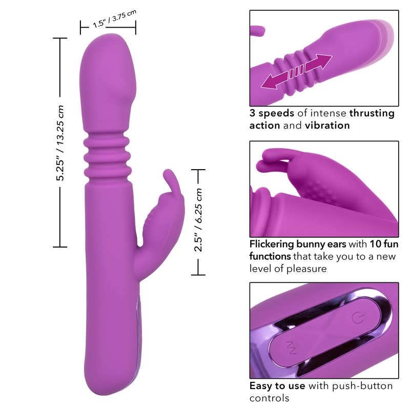 Cal Exotics Jack Rabbit Elite Thrusting Rabbit Vibrator