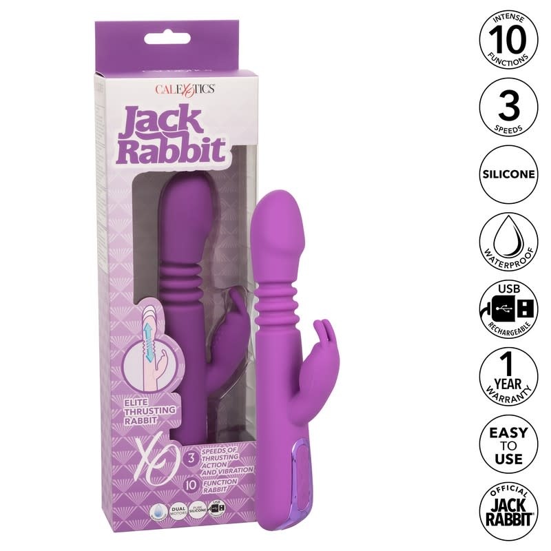 Cal Exotics Jack Rabbit Elite Thrusting Rabbit Vibrator
