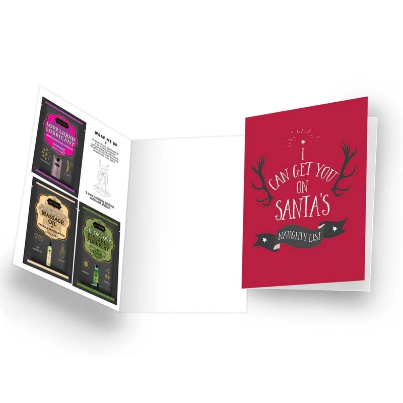 Kama Sutra Kama Sutra Naughty Notes Greeting Card: I Can Get You On...