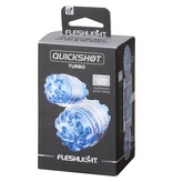 Fleshlight Products Fleshlight: Quickshot Turbo (Blue Ice)