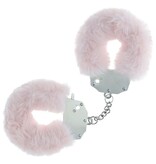 Shots America Toys Ouch! Heavy Duty Fluffy Cuffs (Powder Pink)