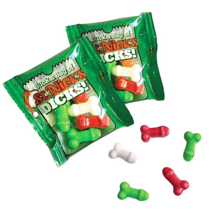 Little Genie Suck a Bag of St Nick's Dicks Mini Candy Packs (each)