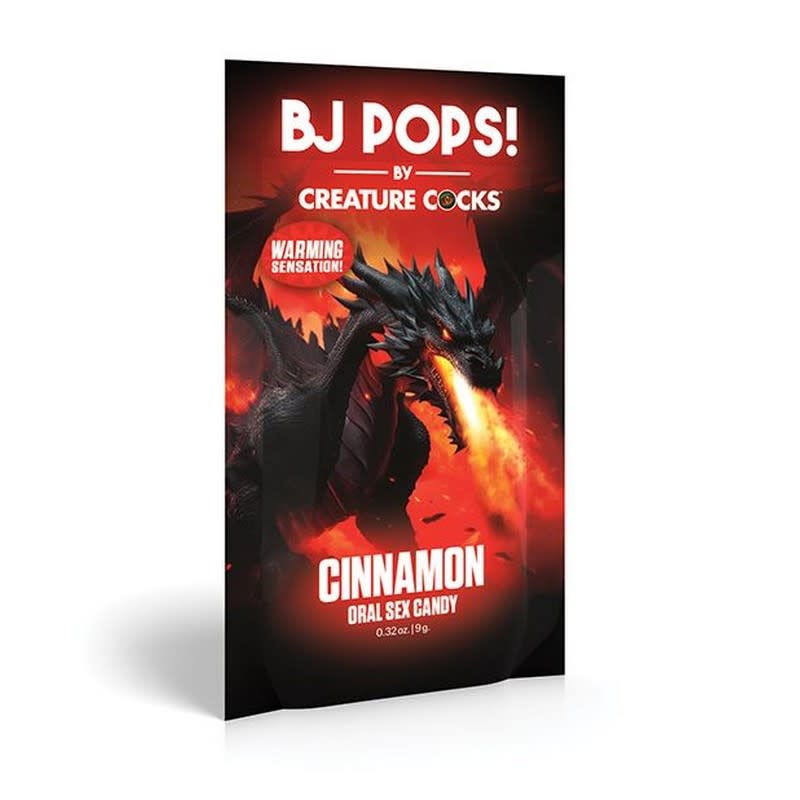 XR Brands Creature Cocks BJ Pops: Warming Cinnamon