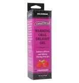 Doc Johnson Toys GoodHead Warming Oral Delight Gel 4 oz (118 ml) Strawberry
