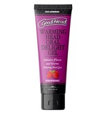 Doc Johnson Toys GoodHead Warming Oral Delight Gel 4 oz (118 ml) Strawberry