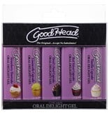 Doc Johnson Toys GoodHead Oral Delight Gel Sampler: Cupcakes
