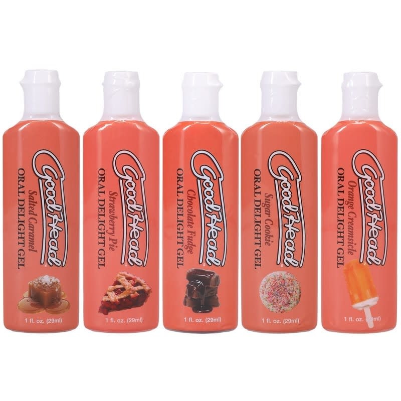 Doc Johnson Toys GoodHead Oral Delight Gel Sampler: Desserts
