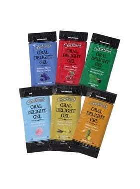 Doc Johnson Toys GoodHead Oral Delight Gel Foil Sampler: Classic