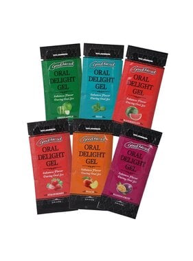 Doc Johnson Toys GoodHead Oral Delight Gel Foil Sampler: Original