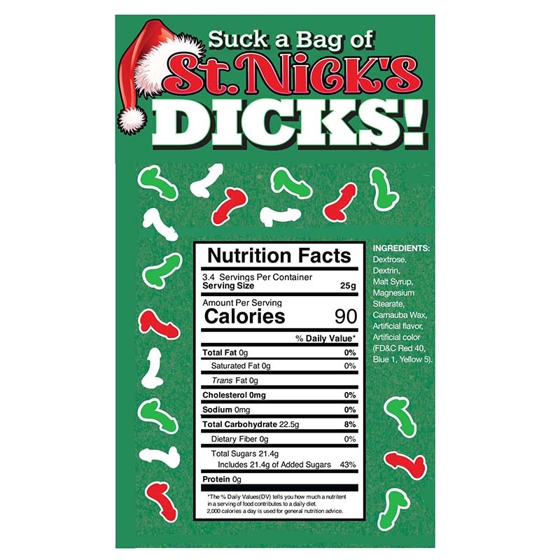Little Genie Suck a Bag of St Nick's Dicks (100 pc Bag)