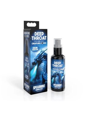 XR Brands Creature Cocks Deep Throat Numbing Spray 2 oz (Spearmint)