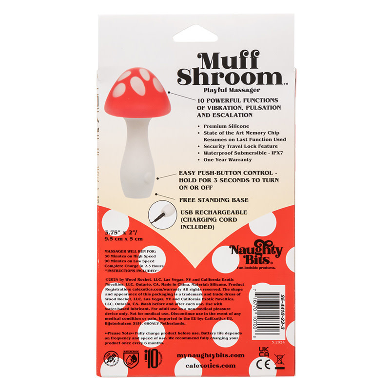 Cal Exotics Muff Shroom Playful Massager