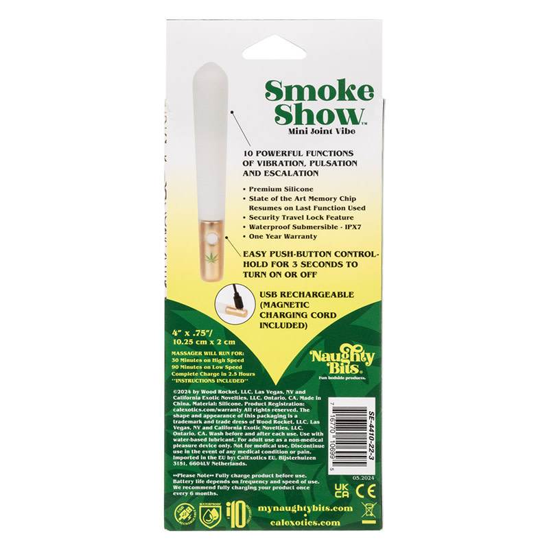 Cal Exotics Naughty Bits: Smoke Show Mini Joint Vibe