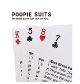 Sleazy Greetings 52 Deuces Poop Themed Playing Cards