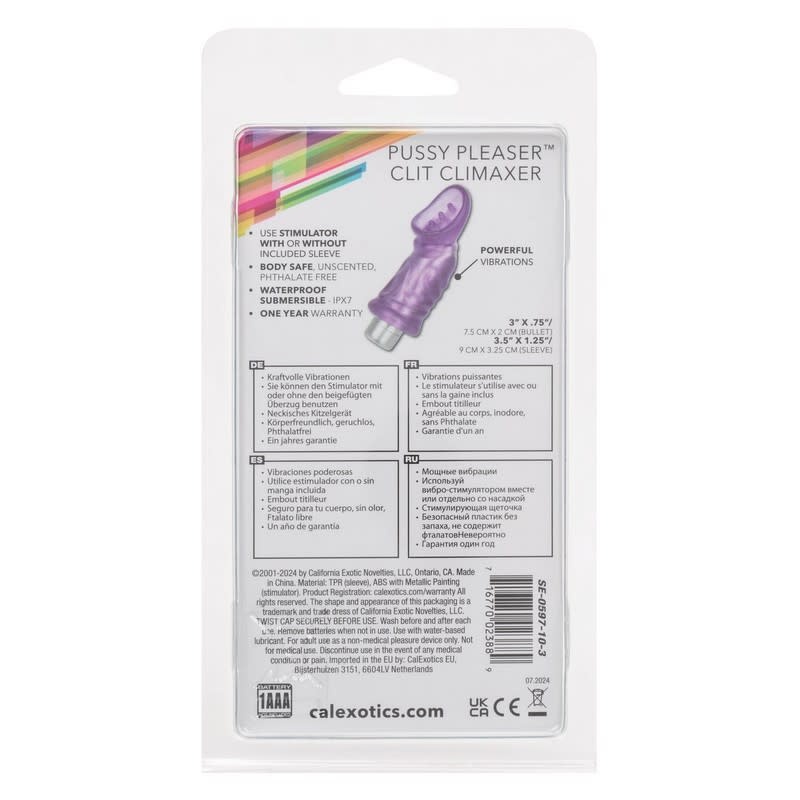 Cal Exotics Pussy Pleaser Clit Climaxer