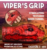 XR Brands Creature Cocks Serpentine Stroker (Red)