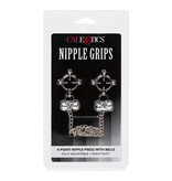 Cal Exotics Nipple Grips 4-Point Nipple Press with Bells