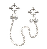 Cal Exotics Nipple Grips 4-Point Nipple Press with Bells