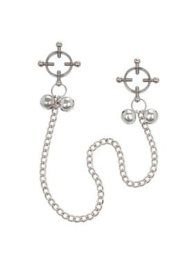 Cal Exotics Nipple Grips 4-Point Nipple Press with Bells