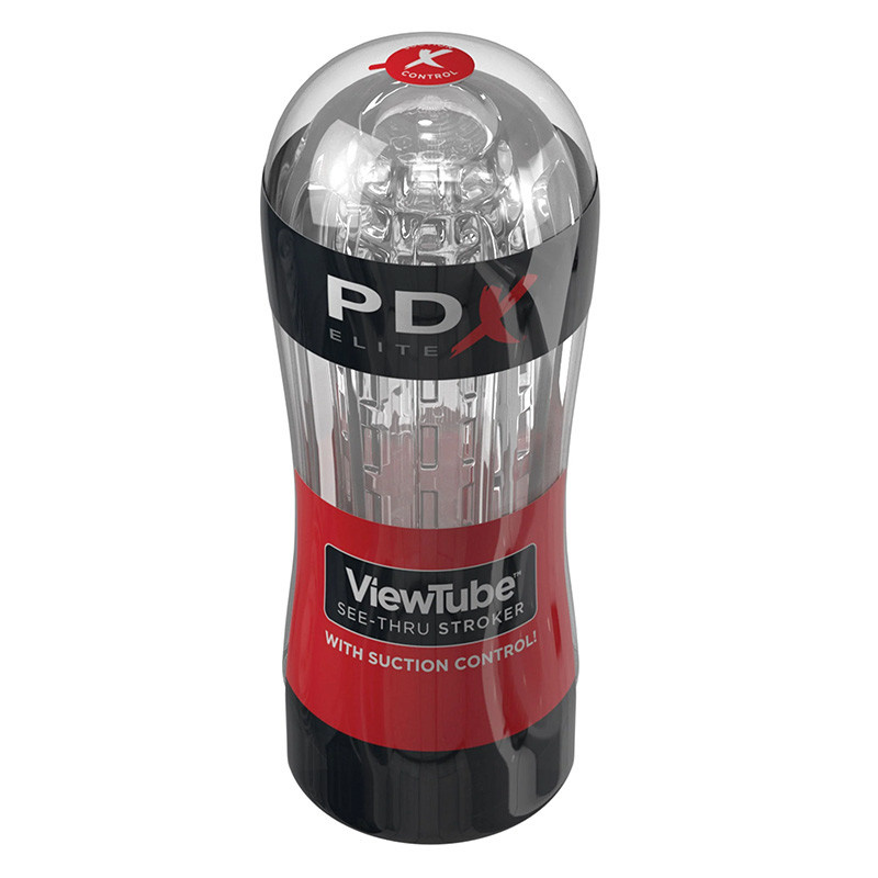 Pipedream Products PDX Elite ViewTube See-Thru Stroker