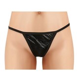 Cherry Wear Wetlook G-String with Clasp Back (One Size)