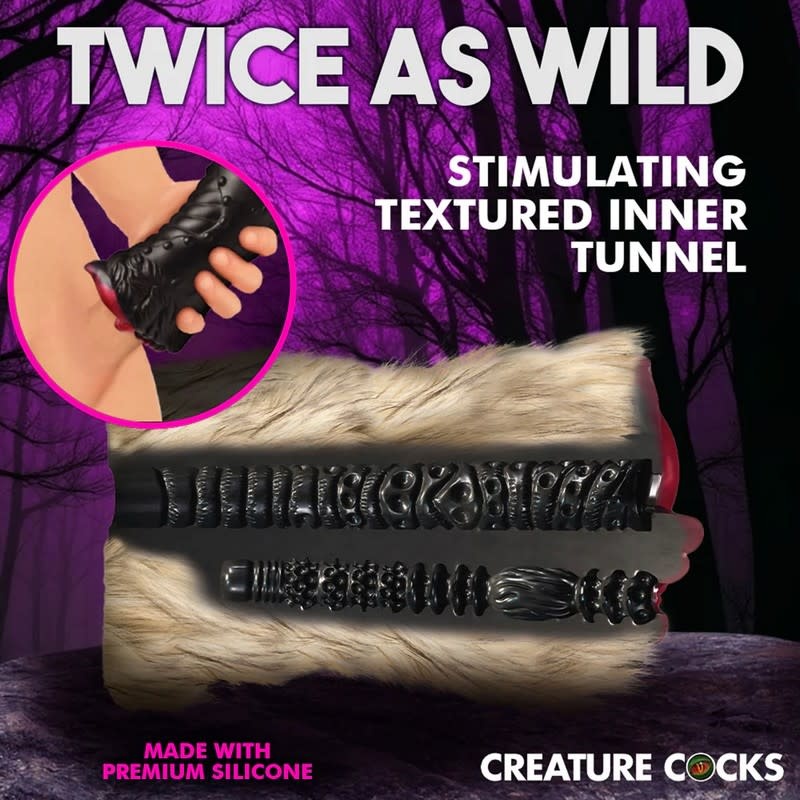 XR Brands Savage She-Wolf Silicone Stroker
