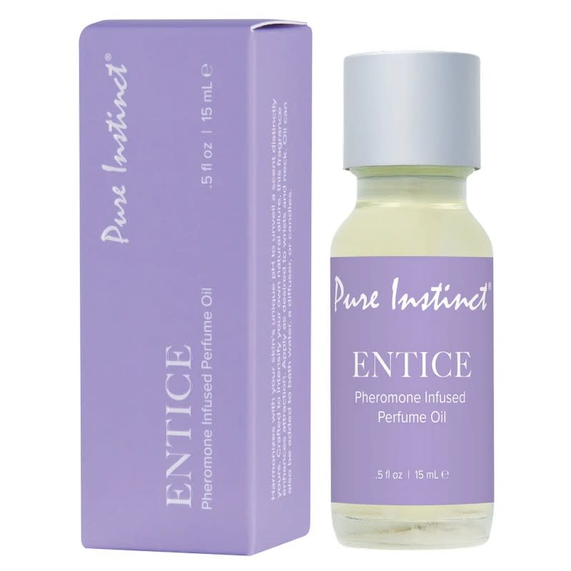Classic Brands Pure Instinct Pheromone Infused Perfume Oil 0.5 oz (15 ml)