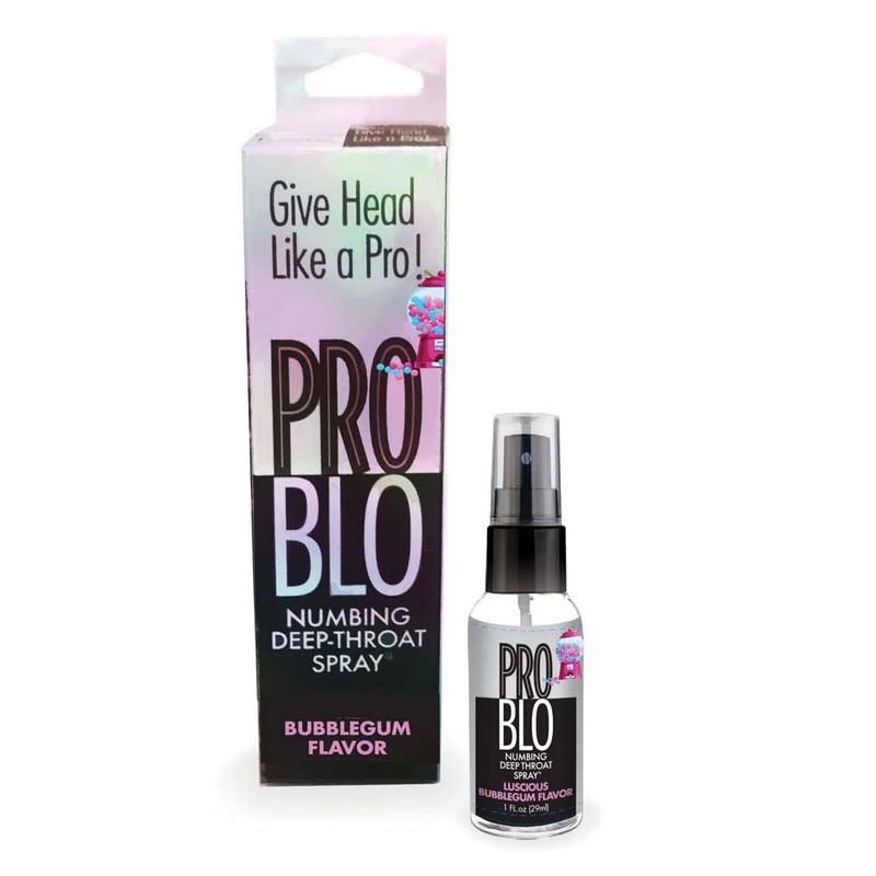 Little Genie ProBlo Deep Throat Spray: Bubble Gum 1 oz (30 ml)
