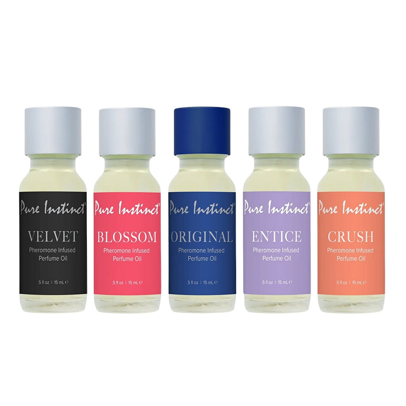 Classic Brands Pure Instinct Pheromone Infused Perfume Oil 0.5 oz (15 ml)