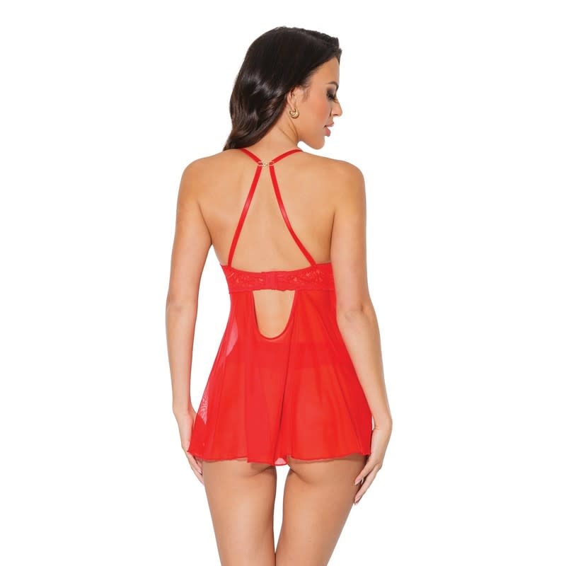 Coquette International Lingerie Winter Whisper Babydoll & Thong