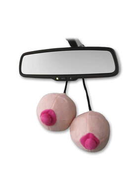 Ozze Creations Road Titties Rear View Mirror Accessory