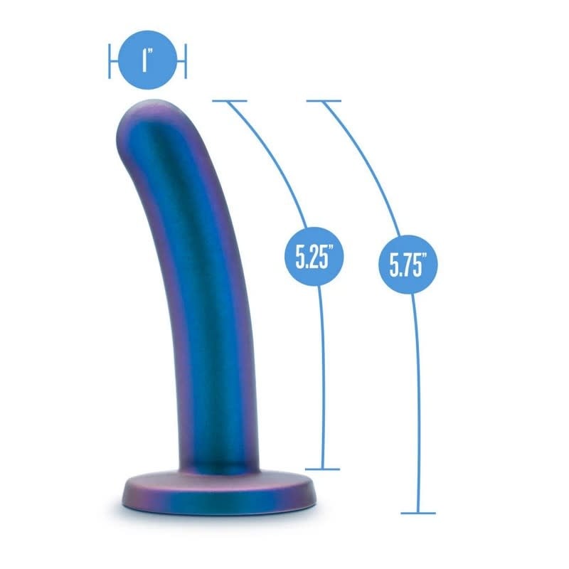 Blush Novelties Temptasia Surrender Intermediate Peg Dildo (Blue)