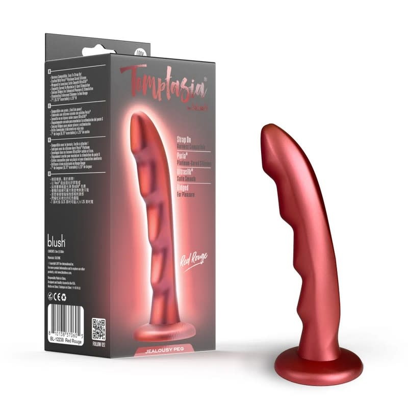 Blush Novelties Temptasia Jealousy Peg Dildo